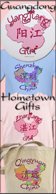 Guangdong city and hometown t-shirts and gifts