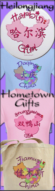 Heilongjiang city hometown t shirts and gifts