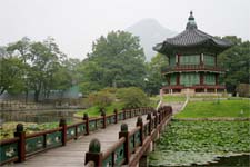 photograph of a temple in South Korea