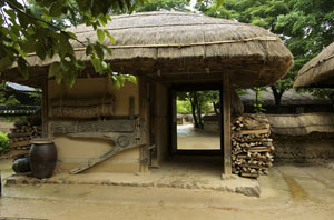 Traditional home in South Korea